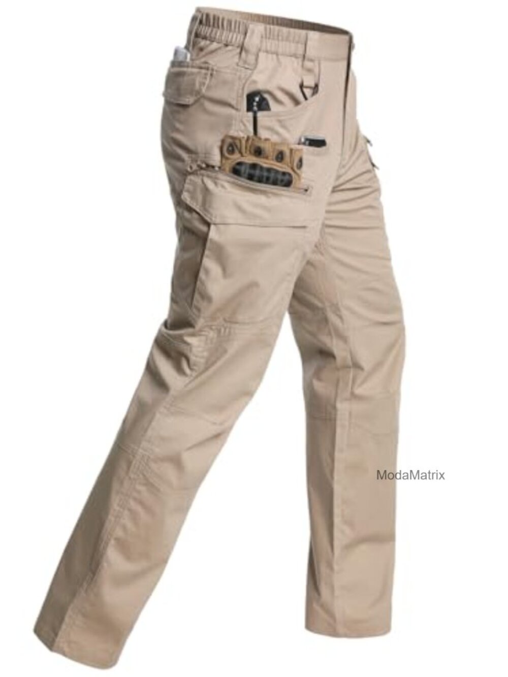 Men's Stretch Ripstop Tactical Cargo Pants Water-Resistant 11 Pockets